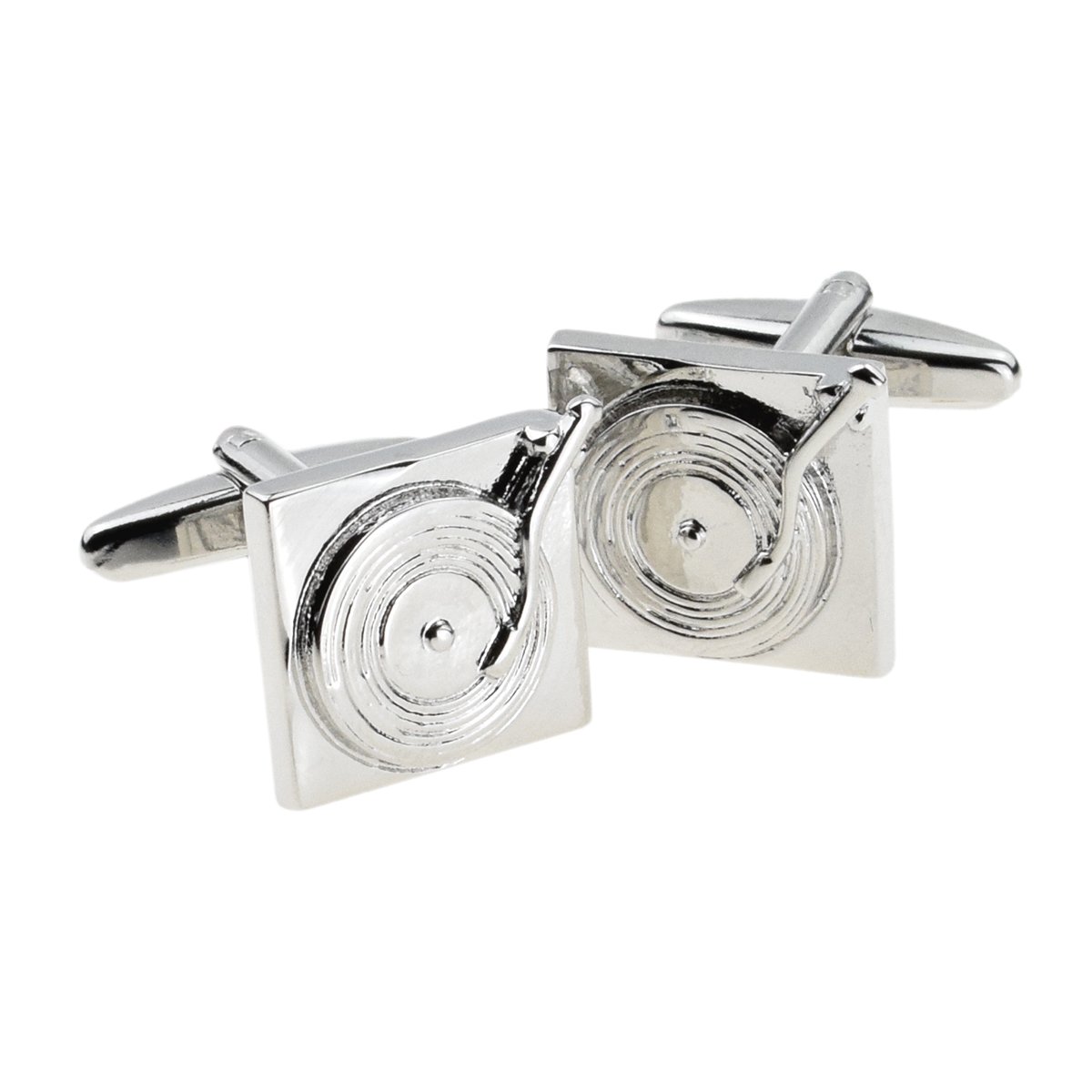 Gtr Silver Dj Record Player Cufflinks (X2aj165)
