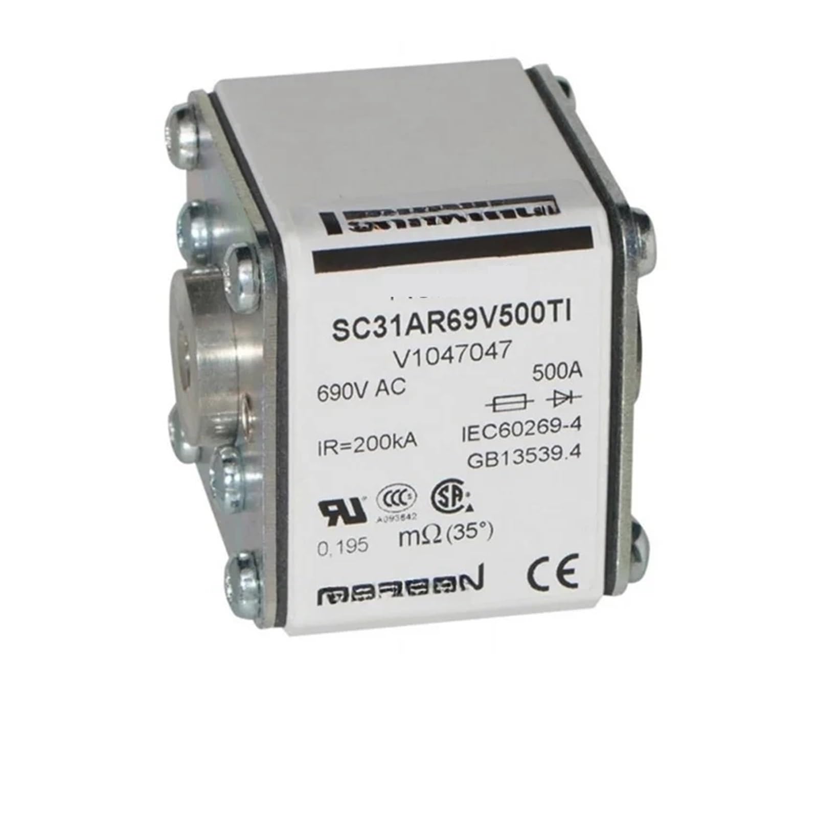 Fusible SC31AR69V350TI et modèles 315TI à 450TI pour la protection de vos installations électriques