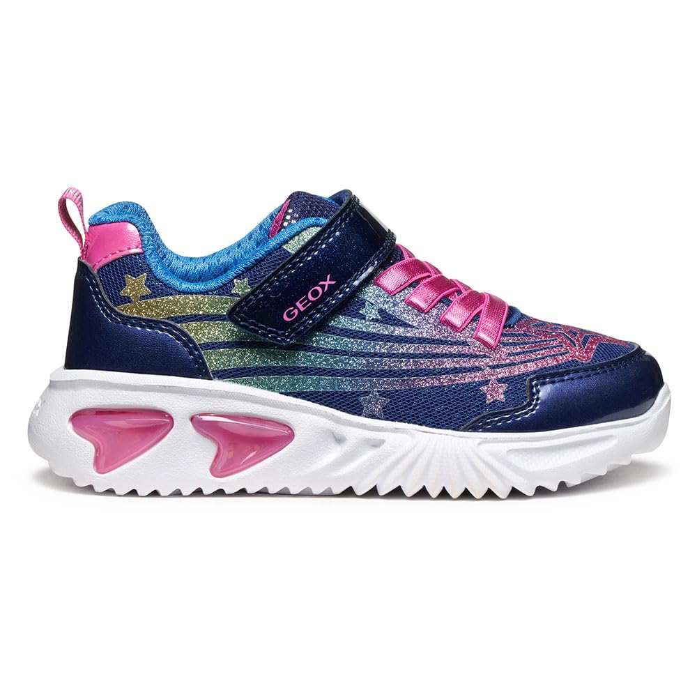 Geox Junior J Assister Girl Sneakers Blue/Multicolor 35_EU