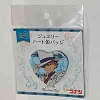 バラ売り⭕️ 怪盗キッド ジュエリーハート缶バッジ 名探偵コナンプラザ ジュエリーハート缶バッジ 怪盗キッド