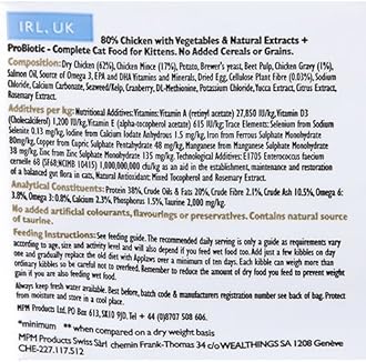 Applaws Complete Natural and Grain Free Dry Kitten Food, Chicken, 400g (Pack of 1)