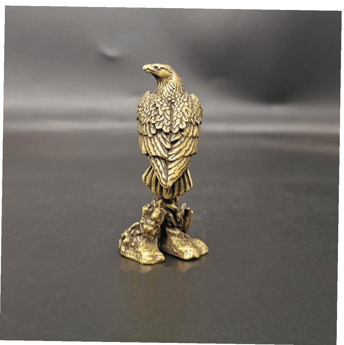 Amazon.co.jp: イーグル 鷹 銅像 立ちタイプ 真鍮 ミニチュア クラフト