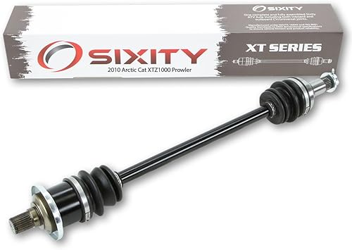 Sixity XT Eje trasero izquierdo puede usarse con Arctic Cat Prowler 1000 XTZ 2010 - Desde 0950T80010060 4X4