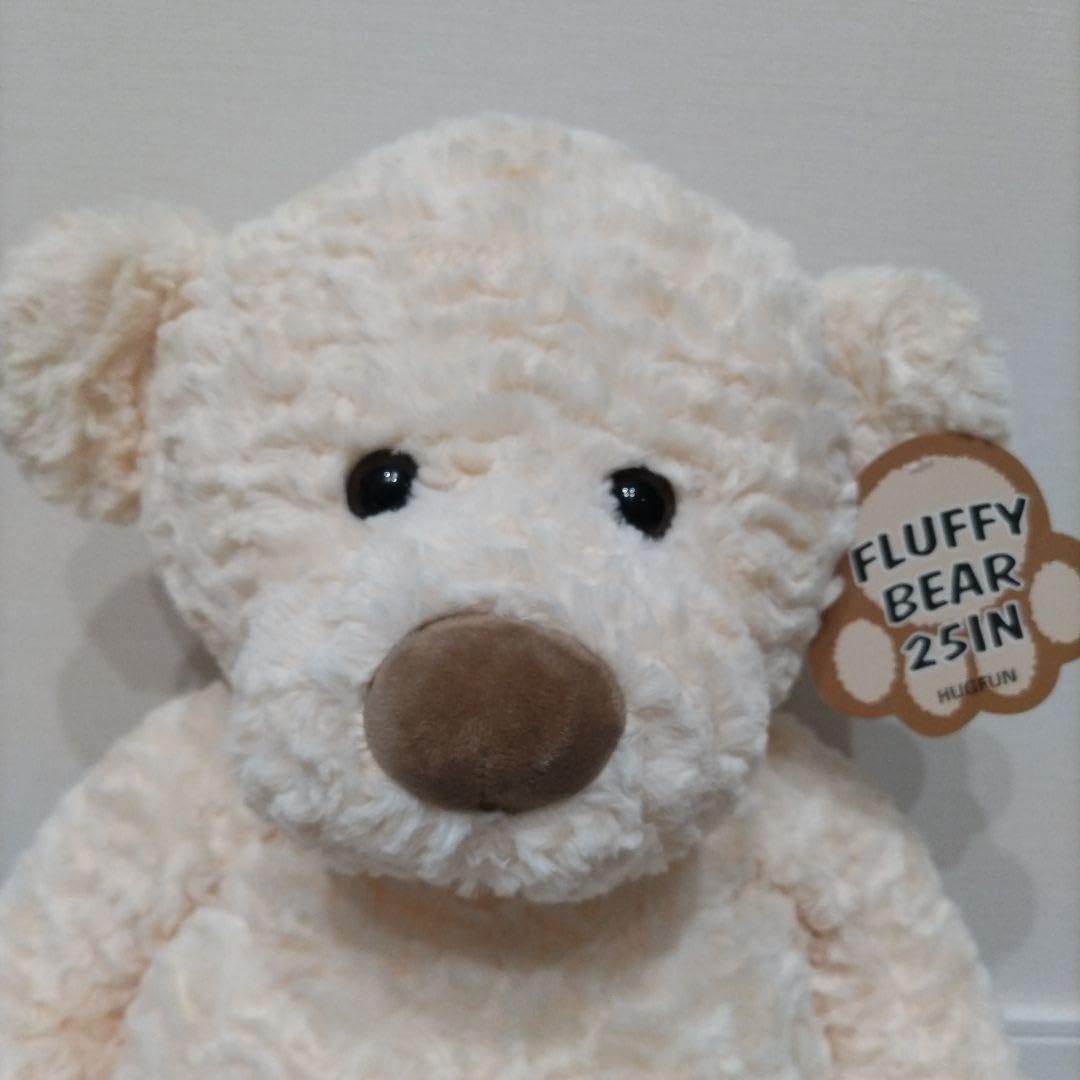 【コストコくま】Hugfun 53インチ ホワイト　クリーム　135cm 楽天市場】送料無料】全長135cm超大型くまのぬいぐるみ/ライト