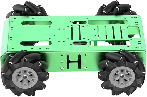 Miniatura 2 de HIWONDER Mecanum - Kit de coche inteligente de metal grande con motor de engranaje para Arduino/Raspberry Pi/ROS con motor de engranaje