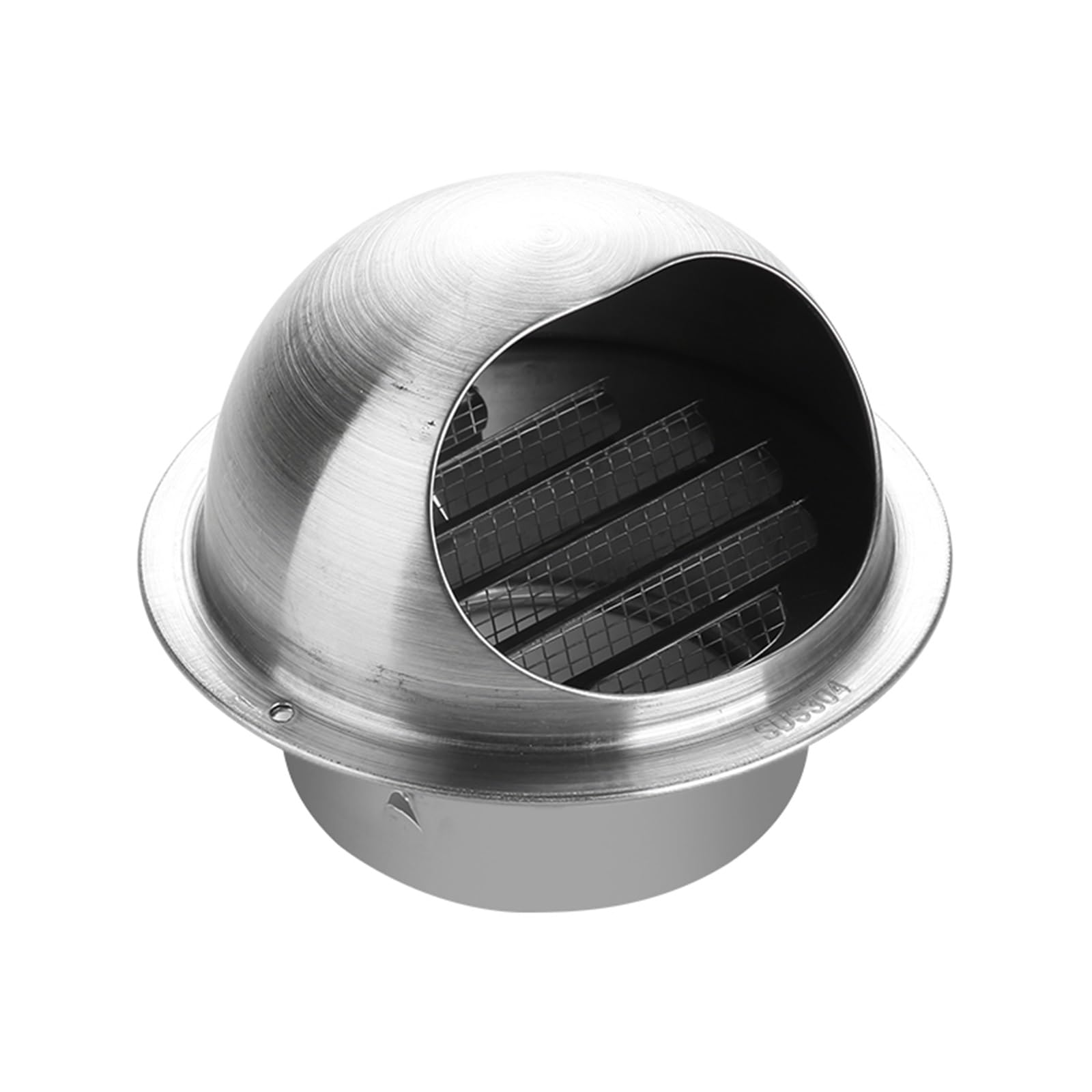 MYXJGNAIY Premium 304 Stainless Steel Chimney Cap，Round Chimney Cap, Chimney Cap with Fastening Device with Screen, Stovepipe Finial, Stainless Steel(130mm)