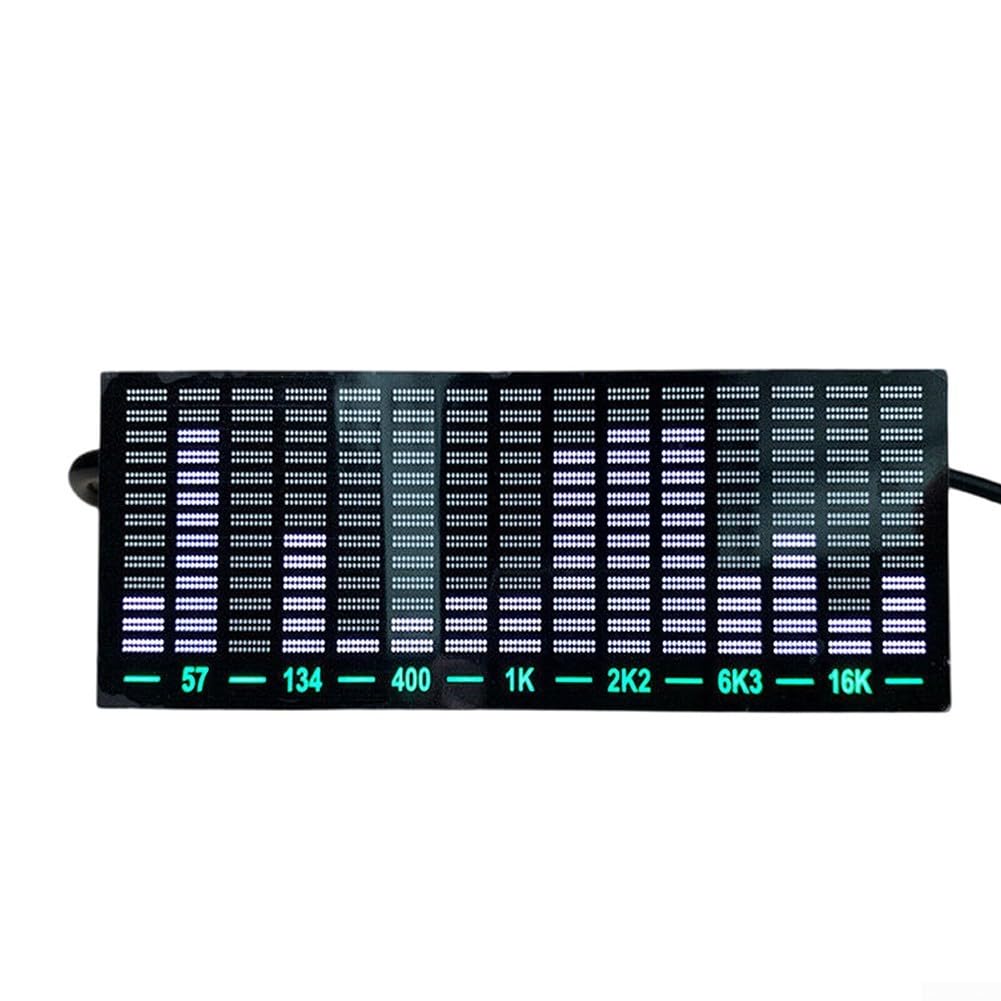 Módulo de visualización de espectro musical, pantalla LED de barra de 15 segmentos, indicador de nivel de audio, espectro de música, medidor VU