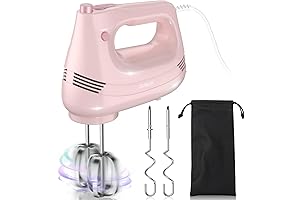 Electric Pink Blender with Attachments