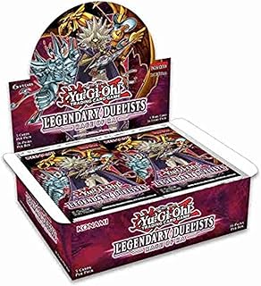 Yugioh Legendary Duelists TCG Game: Rage of Ra Booster Box - 36 Packs of 5 Cards Each!