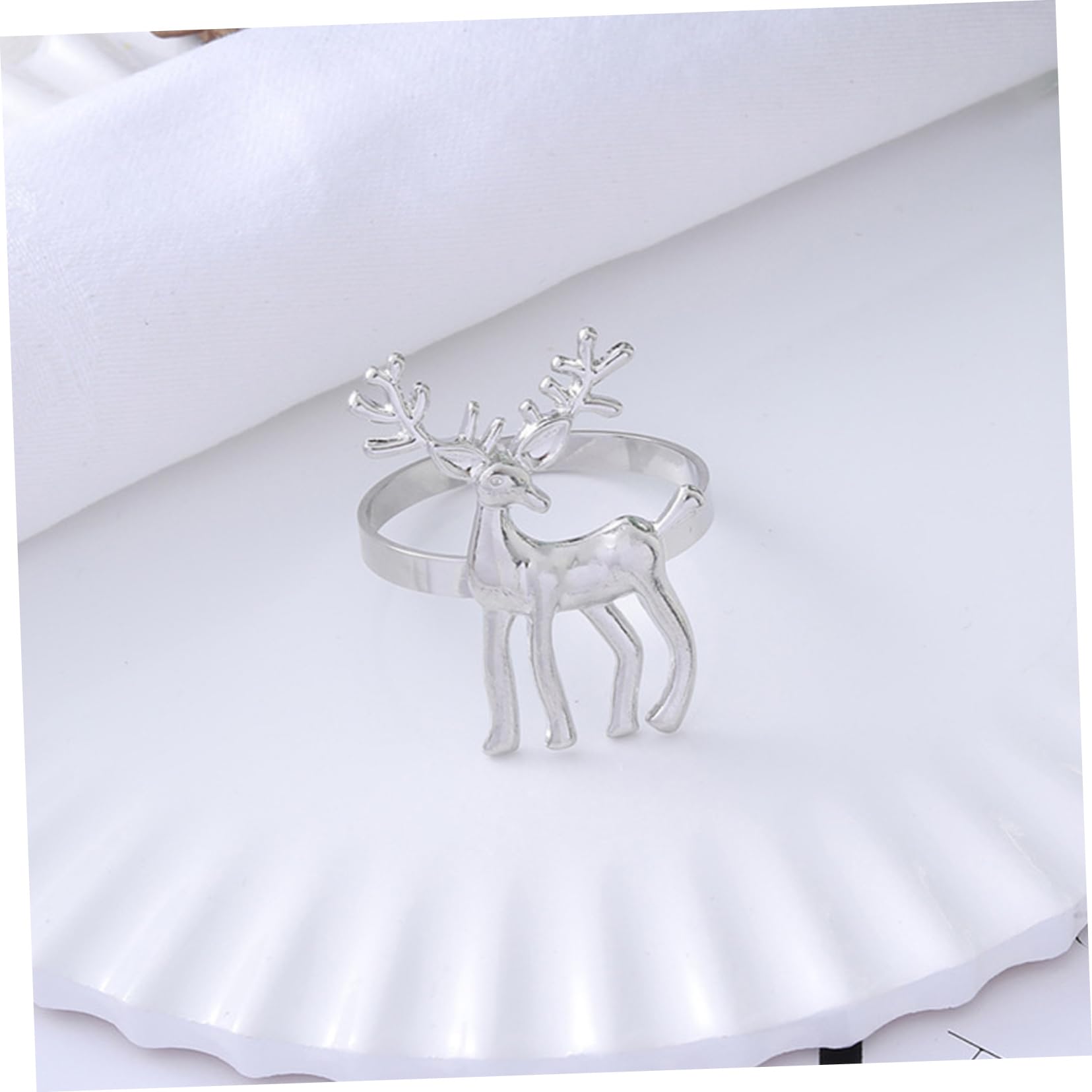 Alipis 4 Set Di Porta Tovaglioli Natalizi Con Motivo A Decorativi Per La Casa E Il Ristorante 6 Pezzi * 4