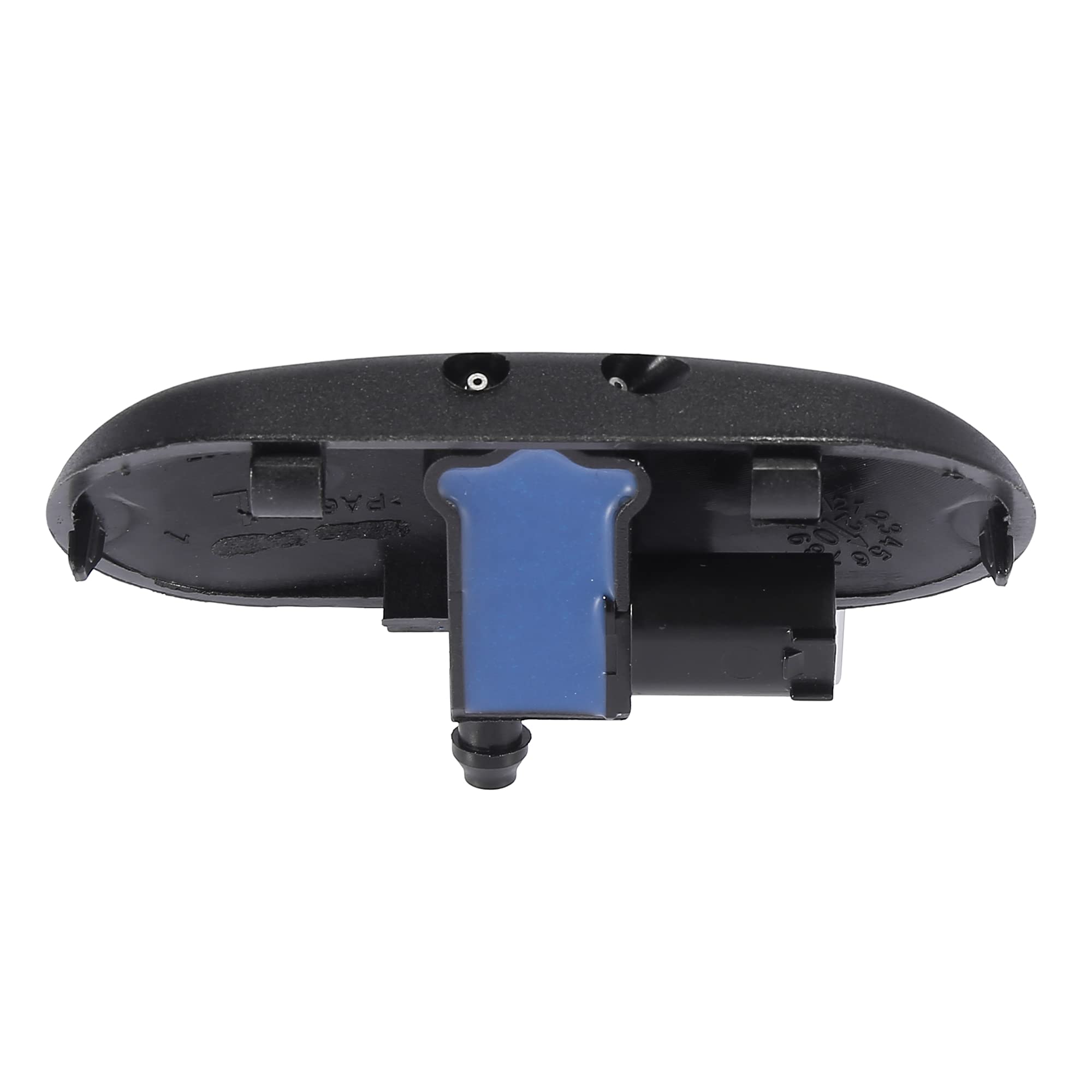 X AUTOHAUX Boquillas Lavaparabrisas Con Calefacción 1 Par | Color Negro, Material Plástico, OE 8E0955987D 4FD955987 8E0955988D 4FD955988, Para Audi A4 01-08, A6 02-08, A8 03-07