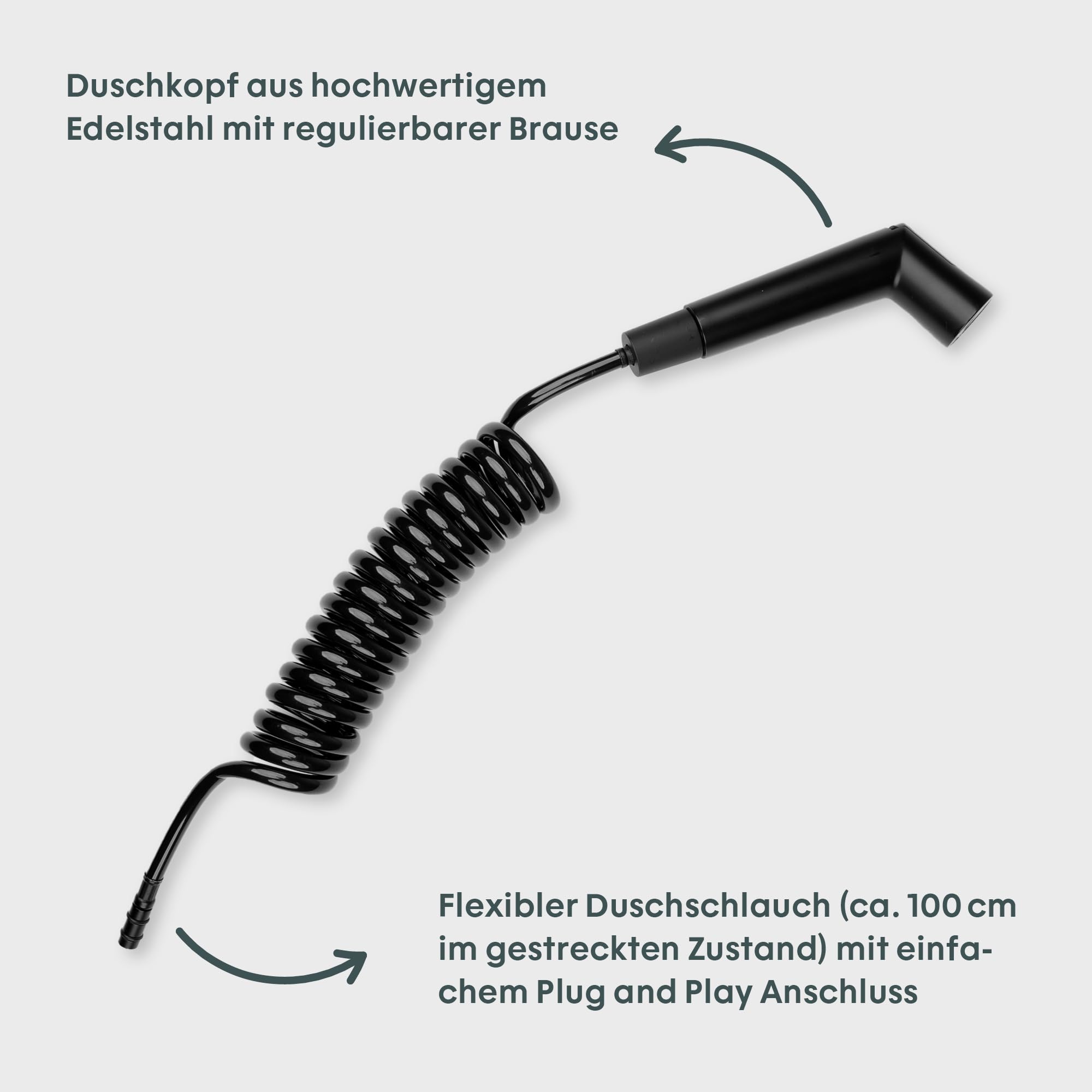 BOXIO - SHOWER : Damit wird deine Wash die tragbare Campingdusche mit Pumpe für Outdoor Enthusiasten ohne Strom - einfach im Zelt oder Wohnmobil zu nutzen. Perfekt für Camping, Festival, und Vanlife