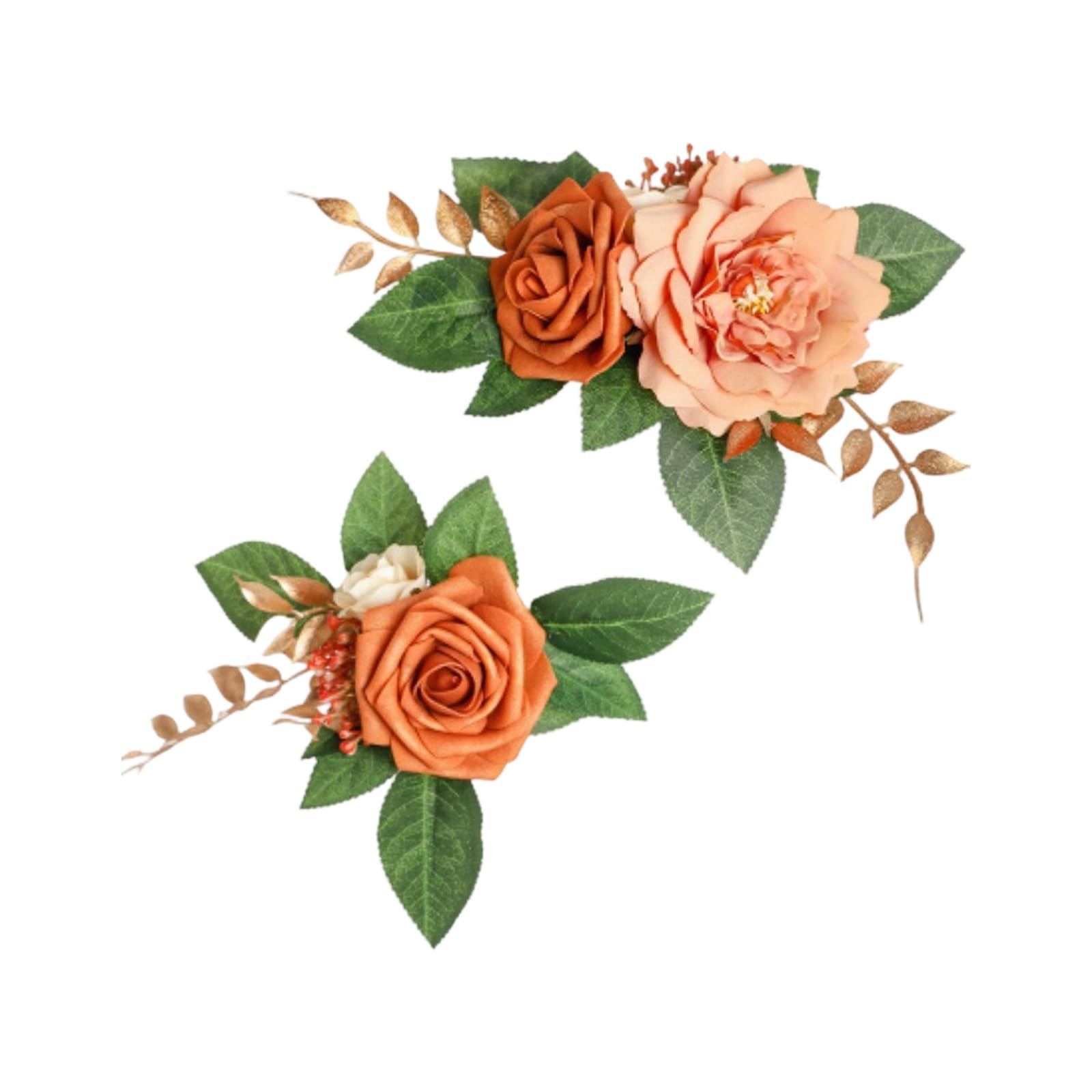 Msioytog Cake Artificial Flower Centerpiece Arrangement for Wedding Reception Ceremony Engagement Decors Elegant Wedding Accessories