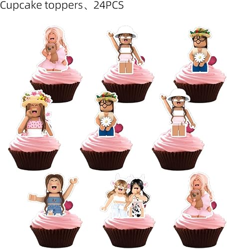 Miniatura 3 de 25 decoraciones para tartas de dibujos animados para niños, decoración de tartas, decoración de dibujos animados para fiestas de cumpleaños (25