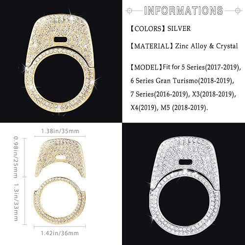 Miniatura 3 de 1797 BMW Serie 5 2018 Decoraciones interiores, de cristal