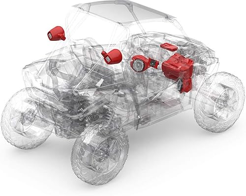 Miniatura 3 de Rockford Fosgate RZR14-STAGE5 1000-Watt Stereo, Front and Rear Speakers, and Subwoofer Kit for Select Polaris RZR Models (2014-2020)