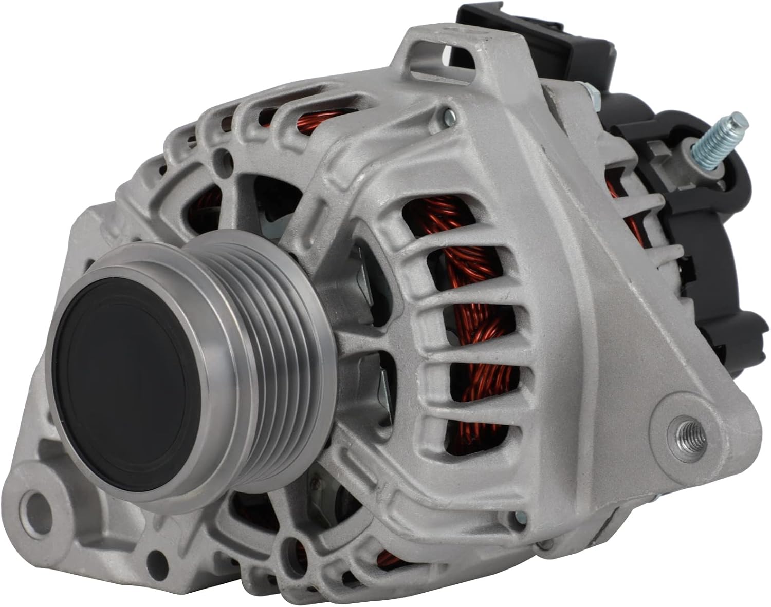 Aintier Alternator High Output Alternator Replacement For Hyundai for Elantra 2011-2017, For Hyundai for Elantra Coupe GT 2013-2014, For Kia for Forte 2014-2016, For Kia for Forte5 15-16 90Amp 11610
