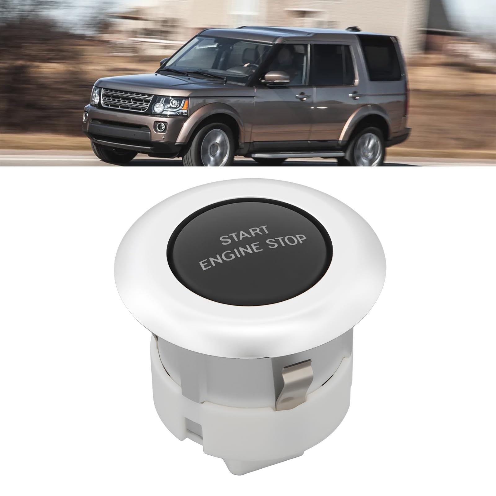 OTOTEC Przełącznik Włączania/Wyłączania Silnika LR014015 AH2214C376AA Kompatybilny z Land Rover LR4 Discovery 4 2010-2016