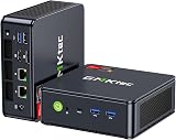 GMKtec Mini PC Ryzen 5 7640HS(supérieur au 6800H) avec Graphiques AMD Radeon 760M, 16Go DDR5, 512Go PCIe3.0 SSD, Mini Ordinateur avec Double LAN 2.5G/WiFi 6E/Triple Affichage 4K/USB 4.0 pour Gaming - 1