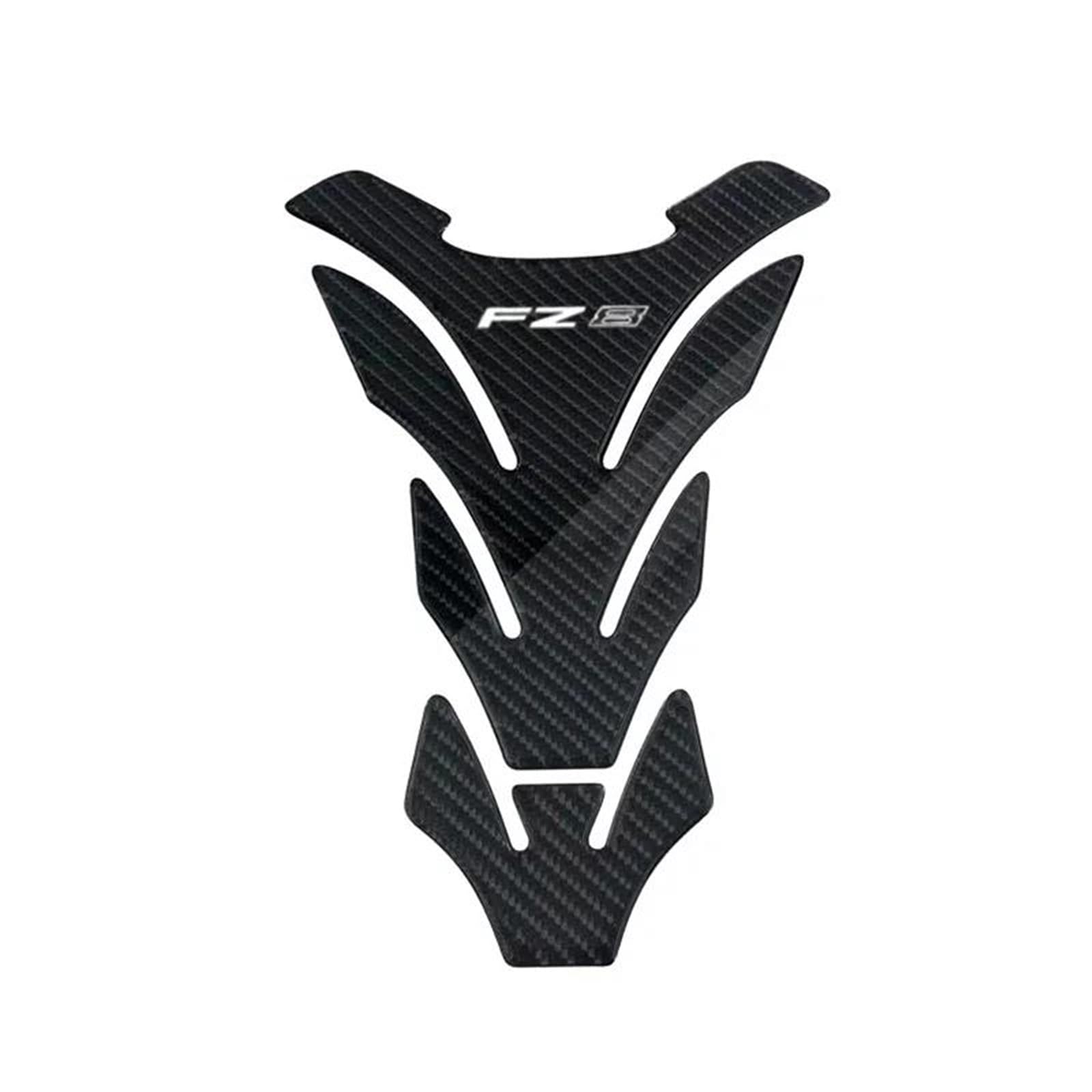 for Yamaha FZ8 FZ Carbon Fiber Tank Gas Cap Fuel Filler Pad Cover Sticker