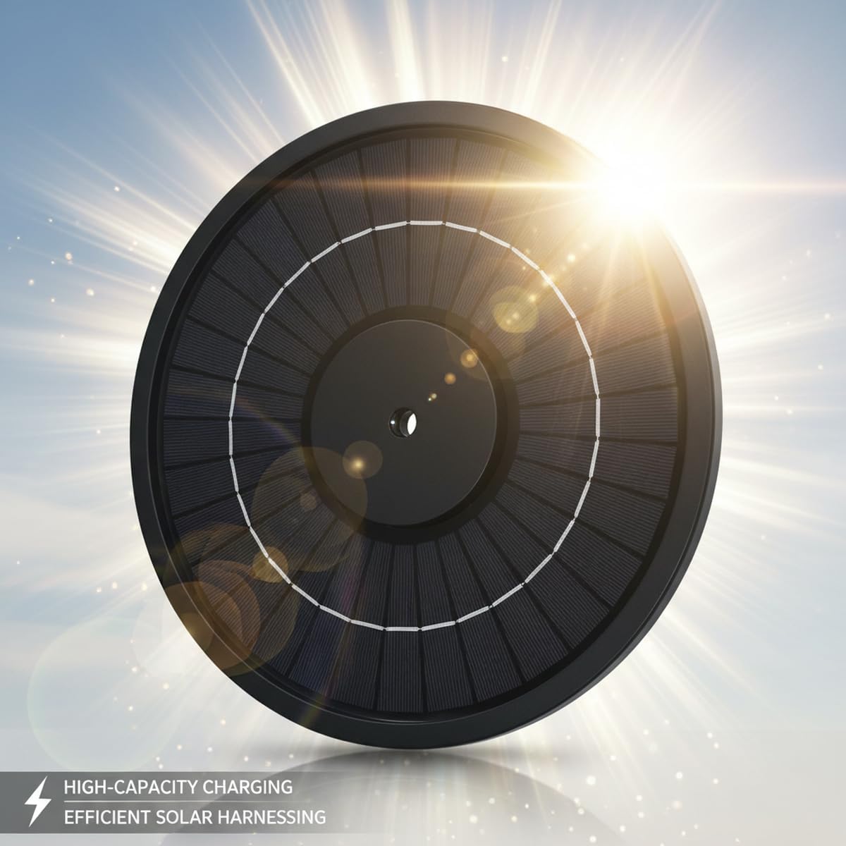 Flag Pole Light Solar Powered, 266 LEDs 4200lm Super Bright Flagpole Light, Upgraded 360° Downward Illumination, Dusk-to-Dawn, Fits Most 15-25 Ft Flag Poles, 0.55" Spindles