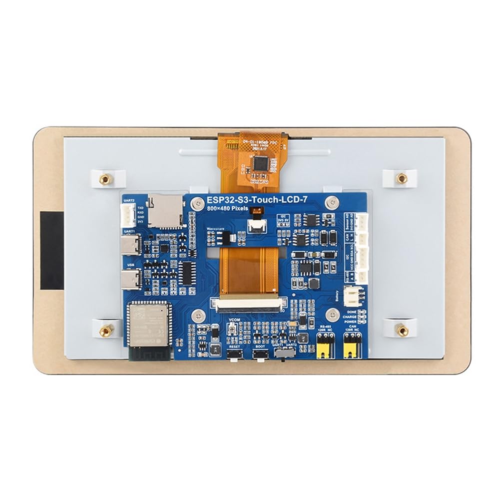 Schermo Touch Capacitivo da 7 Pollici ESP32 S3 con Scheda di Sviluppo di Programmazione LVGL Can RS485 I2C Interfaccia Periferica