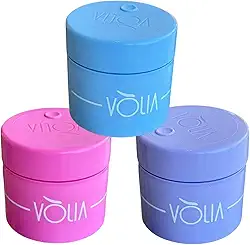 Kit 3 Potes Eco Duo Vólia 30g Alongamento de Unhas Nails Multicolorido