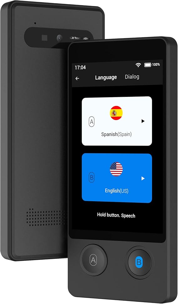 Wooask W12 Language Translator Device Accurate Offline Online