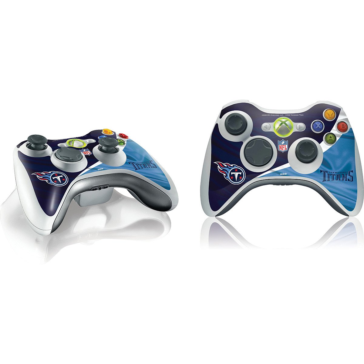 Skinit Decal Gaming Skin Compatible with Xbox 360 Wireless Controller - Officially Licensed NFL Tennessee Titans Design