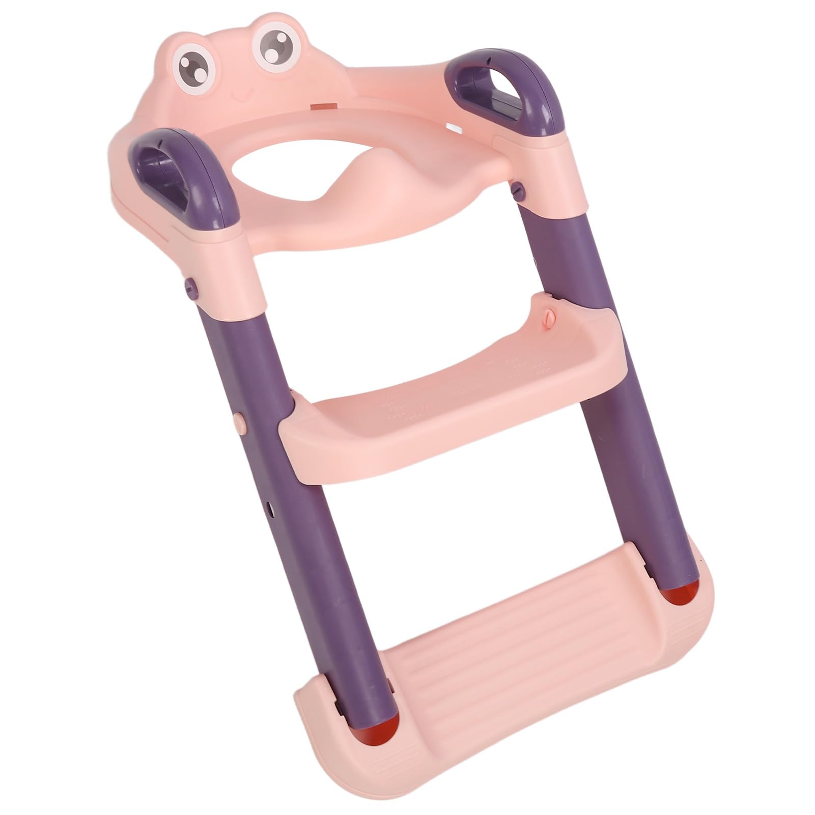 Seggiolino per Toilette Vasino Wi Addestramento Vasino Sede della Scala del Bagno Regolabile Fumetto Pieghevole Sgabello da Vasino per Bambini Limone Giallo Offrire Scala da Bagno Vasino (limone