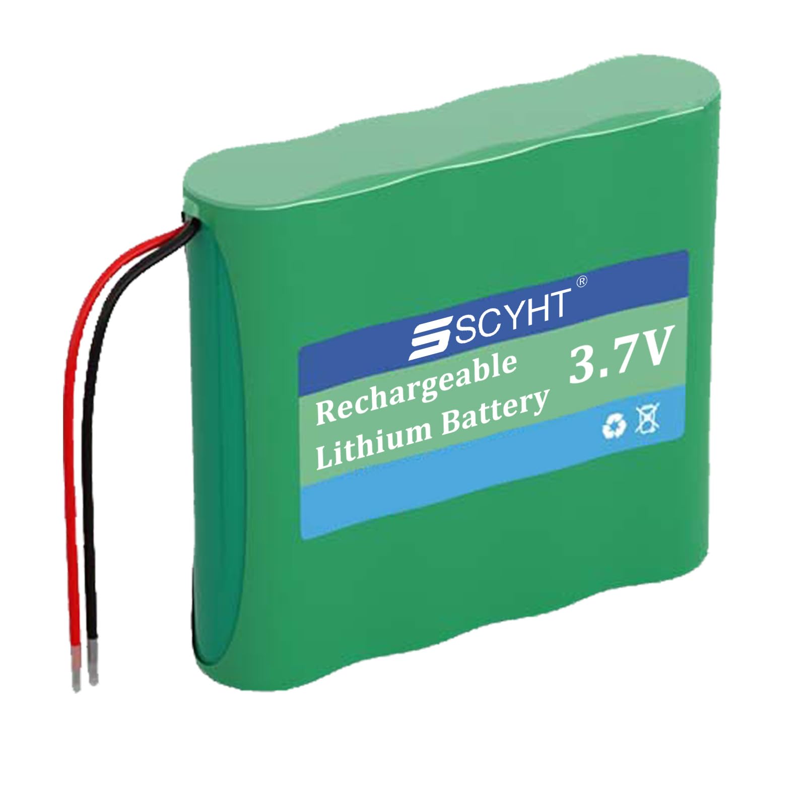 Batterie Lithium-ION 3,7 V 8000 mAh 9200 mAh Batterie Lithium 8000 mAh Batteries Rechange pour Ventilateur, Enceinte Bluetooth, Lampe de Poche, Microphone,3.7v9200mah 1pack