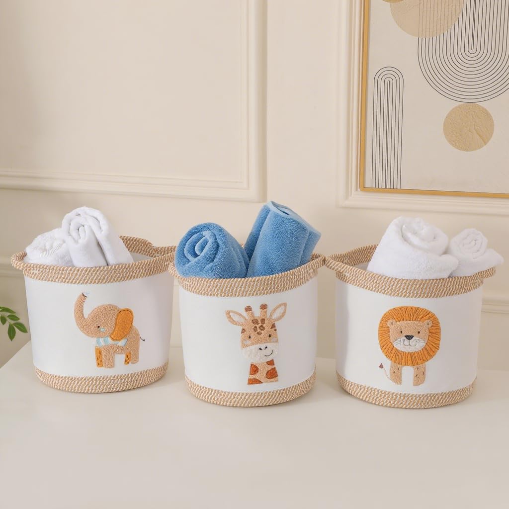 Tidelit Baby Toy Storage Box Organiser 3-Pack - Image 4