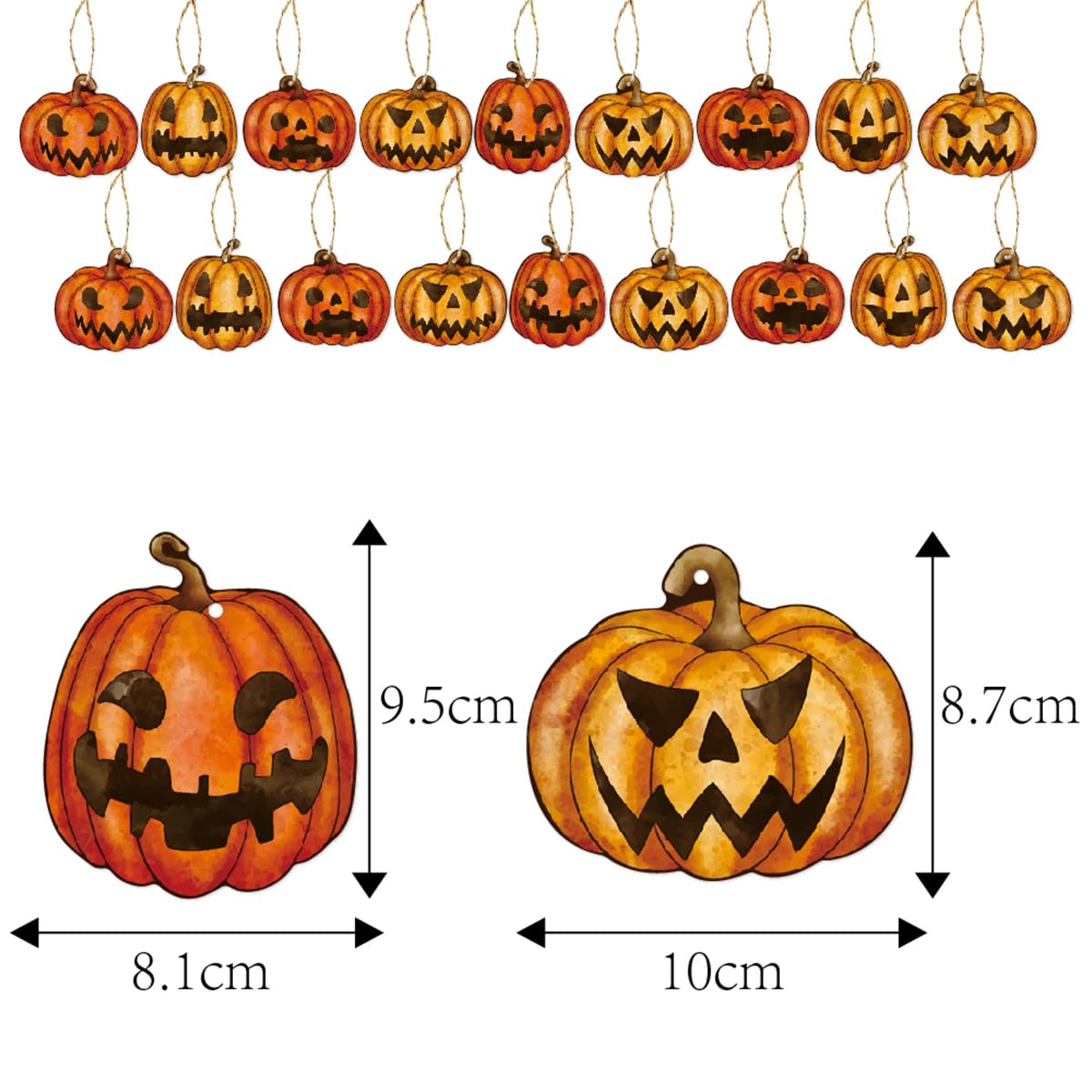 Amazon.co.jp: 18個 ハロウィンツリーデコレーション オーナメント