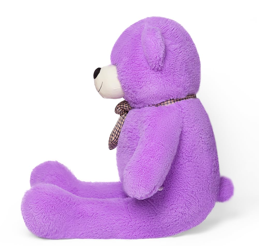 YunNasi Orso di Peluche Enorme Morbido Orsacchiotto Gigante Peluche Giganti XL (100cm, Viola)