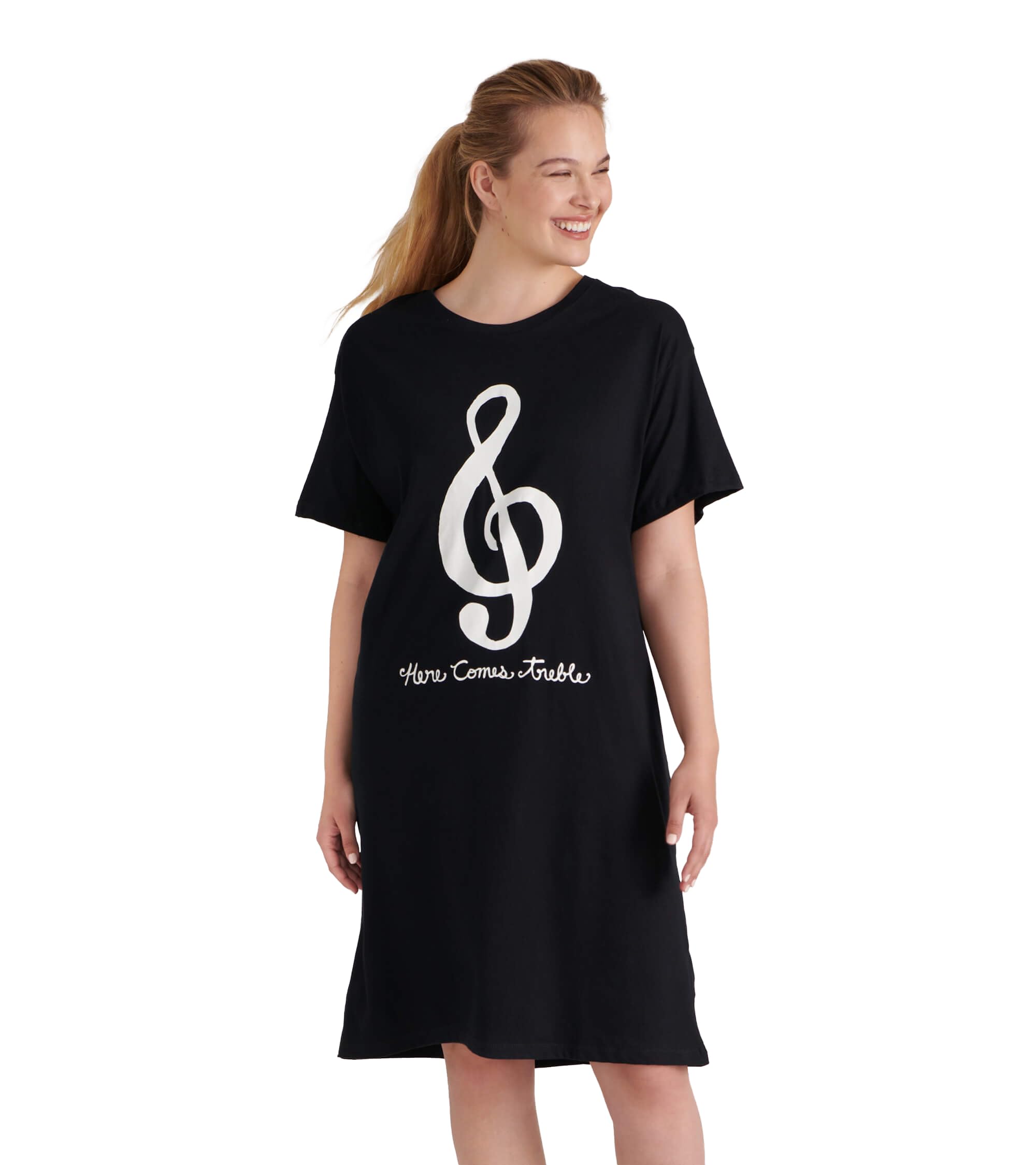 Hatley Women's Fifty Shades Of Hay Short Sleeve Crew Sleepshirt Nightie