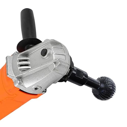 Miniatura 8 de Cabezal de molienda de bolas, rebabas de talla de madera de 5/8-11 pulgadas, esfera de acero al carbono, rebabas rotatorias, cabezal de molienda,