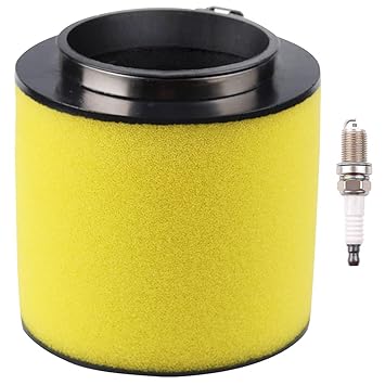 AloneGoer 17254-HPO-A00 Air Filter Spark Plug Compatible with Rincon 650 680 700 Pioneer Foreman MUV700 TRX680FA TRX500FA TRX500FPA TRX500FA TRX680FA 17254-HP0-A00