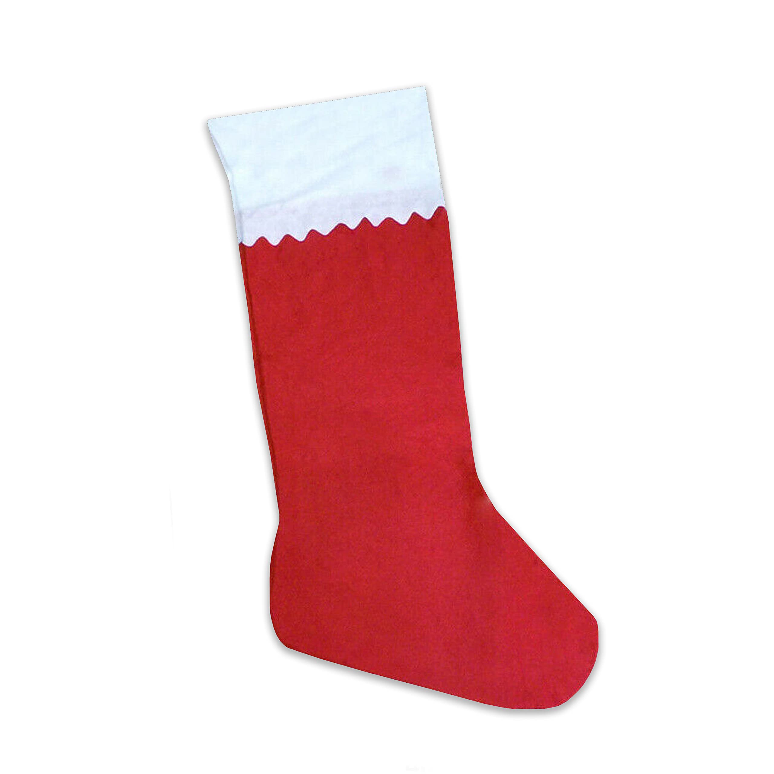 Robelli X1 Jumbo 90Cm Red Christmas Felt Stocking Gift Present Santa Sack (X1)
