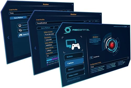 Miniatura 6 de AVerMedia Videojugador en vivo, grabación Full HD 1080p sin PC directamente a tarjeta SD, latencia ultra baja, codificación de hardware H.264,