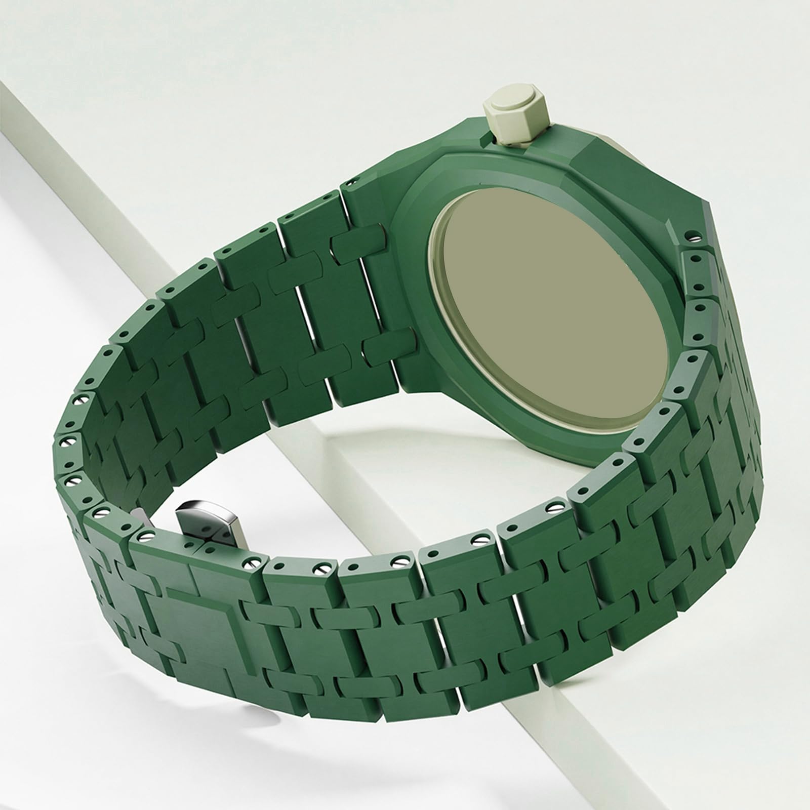 Pasek do zegarka Swatch X Royal Pop z biomateriału, regulowany, dla mężczyzn i kobiet | KOMPATYBILNY Z Swatch Royal Pop – regulowany, ceramiczny pasek zapewniający idealne dopasowanie