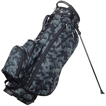 新品 AZROF アズロフ スタンド キャディバッグ ネオカモフラピンク AZROF アズロフ スタンドキャディバッグ ver2.0 スタンドバッグ