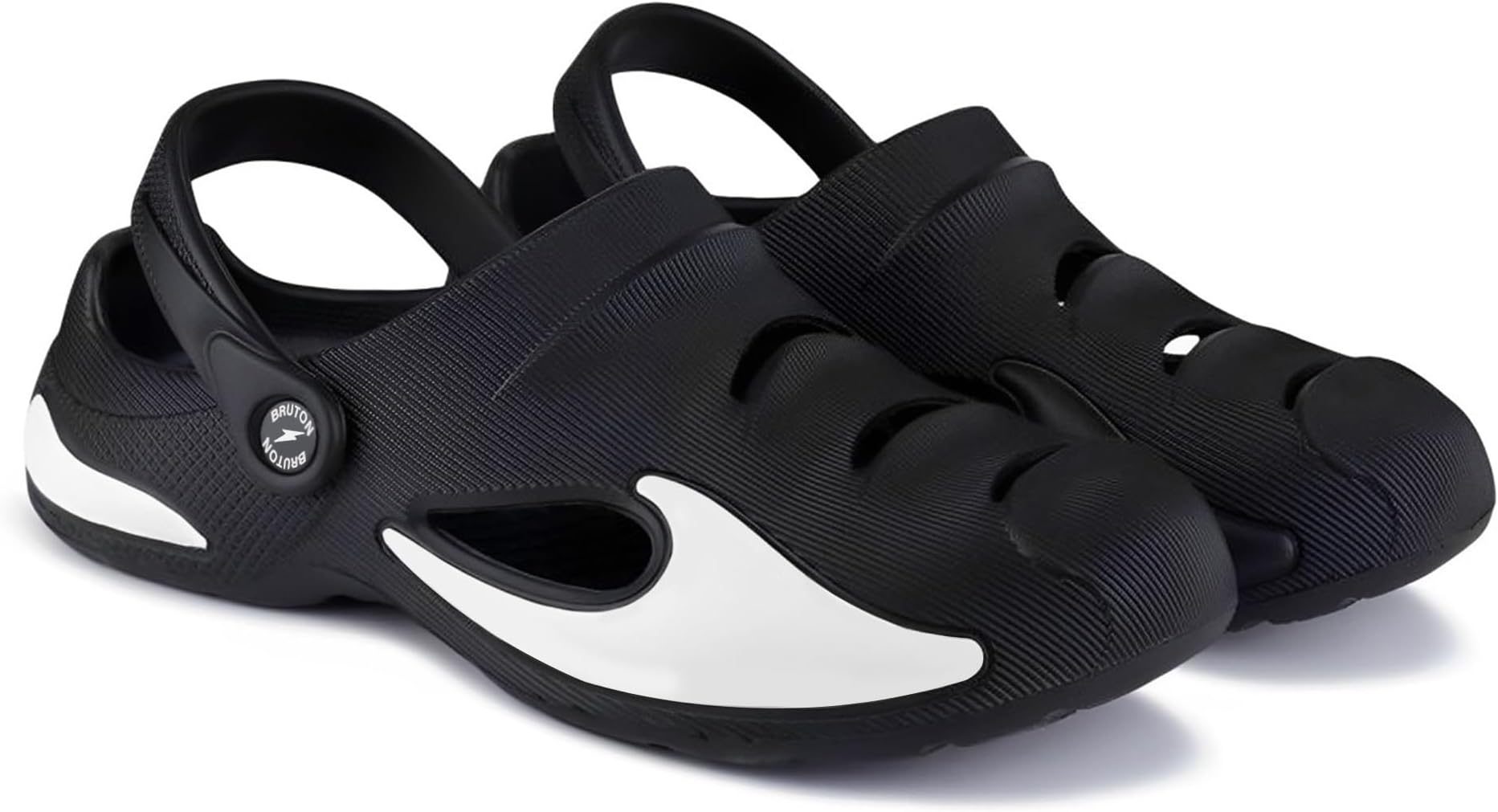 Extra Soft Men's Classic Casual Sandals/Clogs Adjustable Back Strap | Lightweight | Stylish & Non-Slip | Waterproof & Everyday Mules for Men & Boys