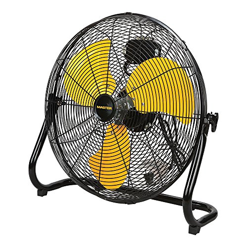 Master Professional High Velocity Floor Fan, 20-inch, 3 Speed, 4,800 CFM, OSHA Compliant - MAC-20F