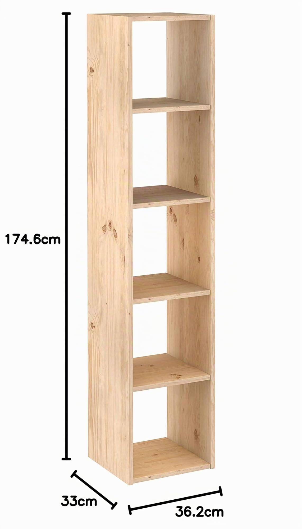 ASTIGARRAGA KIT LINE Modulares Regal mit 5 Würfeln, DINAMIC