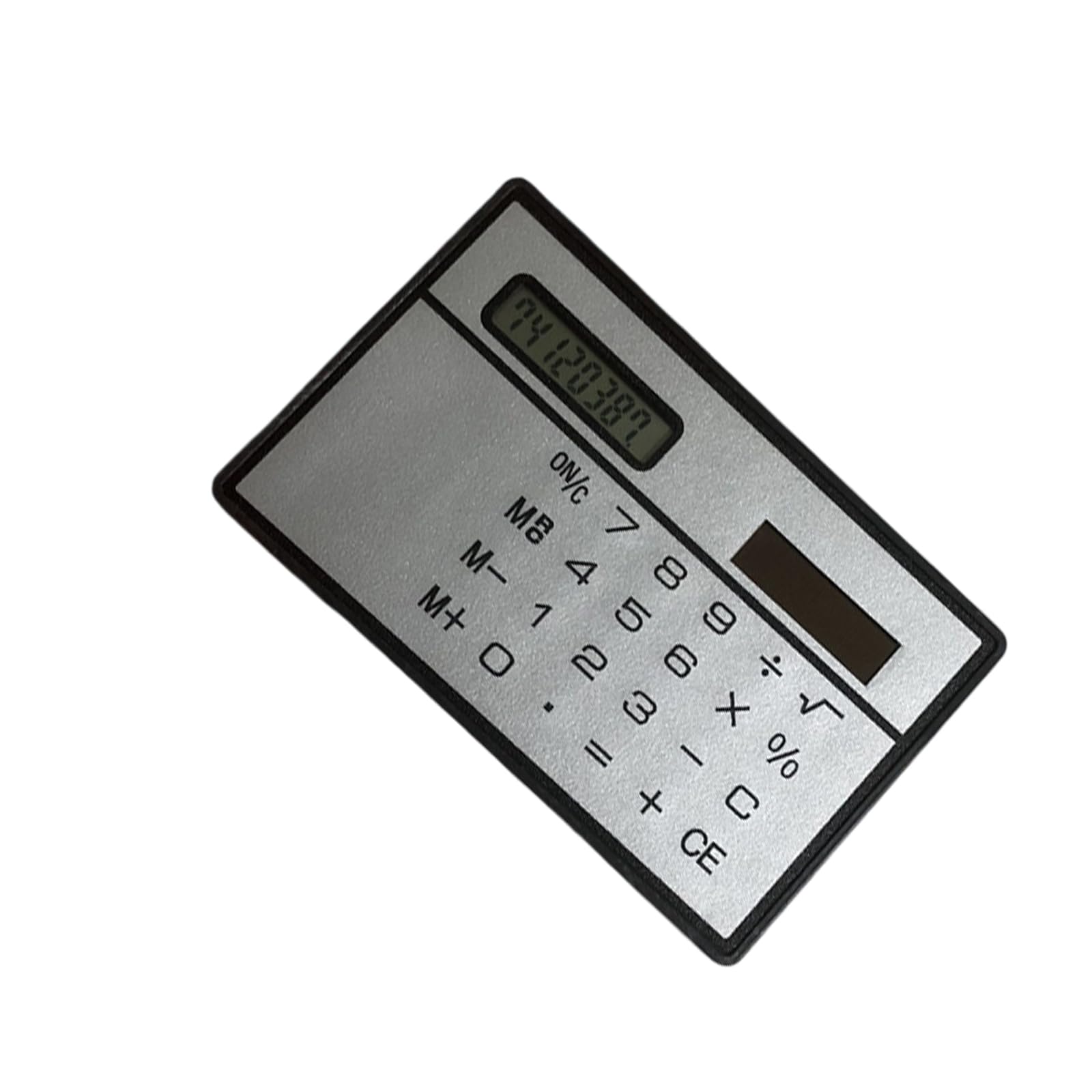 Amazon.co.jp: ポケットサイズのソーラー電卓 8 桁軽量設計 電池不要