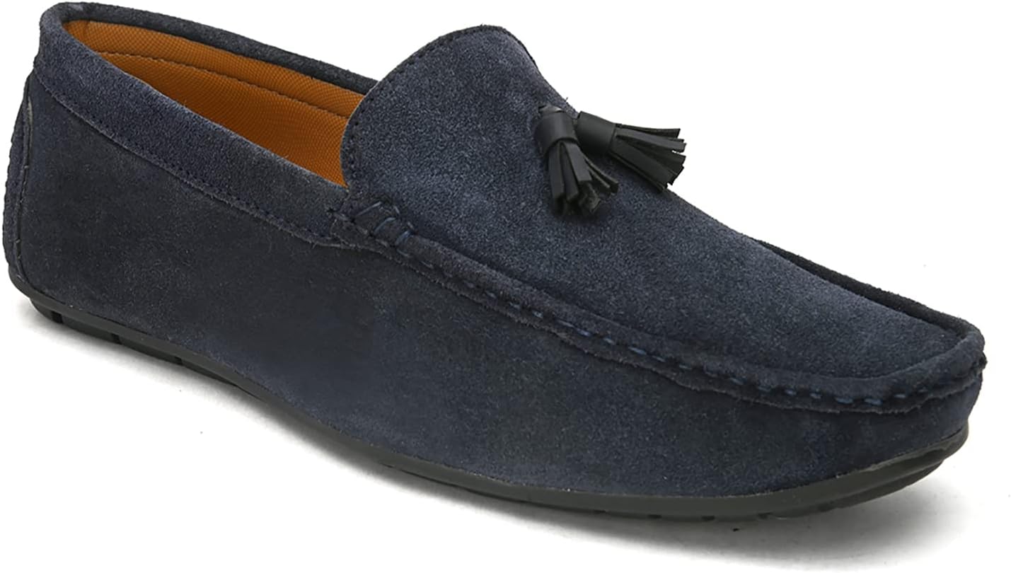 FENTACIAMen's Synthetic Leather Suede Leather Tasselled Loafers