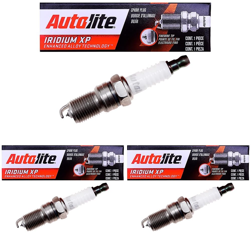 AutoliteIridium XP Automotive Replacement Spark Plug, XP104 (3 Pack)