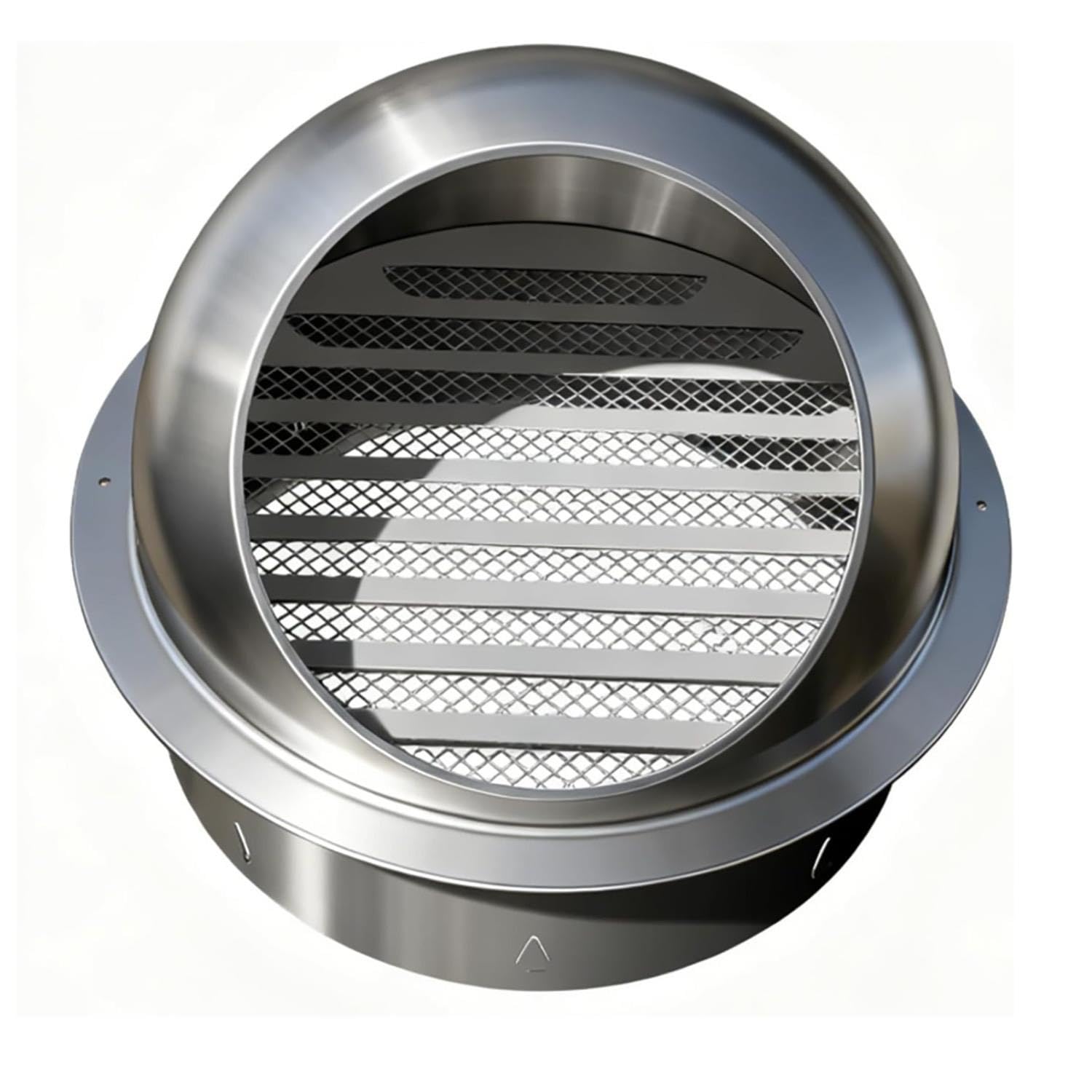 Generico 60 110 160 200mm Cappa di Sfiato in Acciaio Inox Rotonda