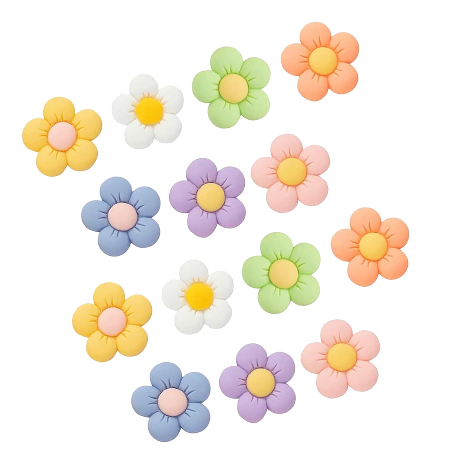 14 pcs Flower Adorable Shoe Charms for Girls and Women - Cute and stylish shoe accessories