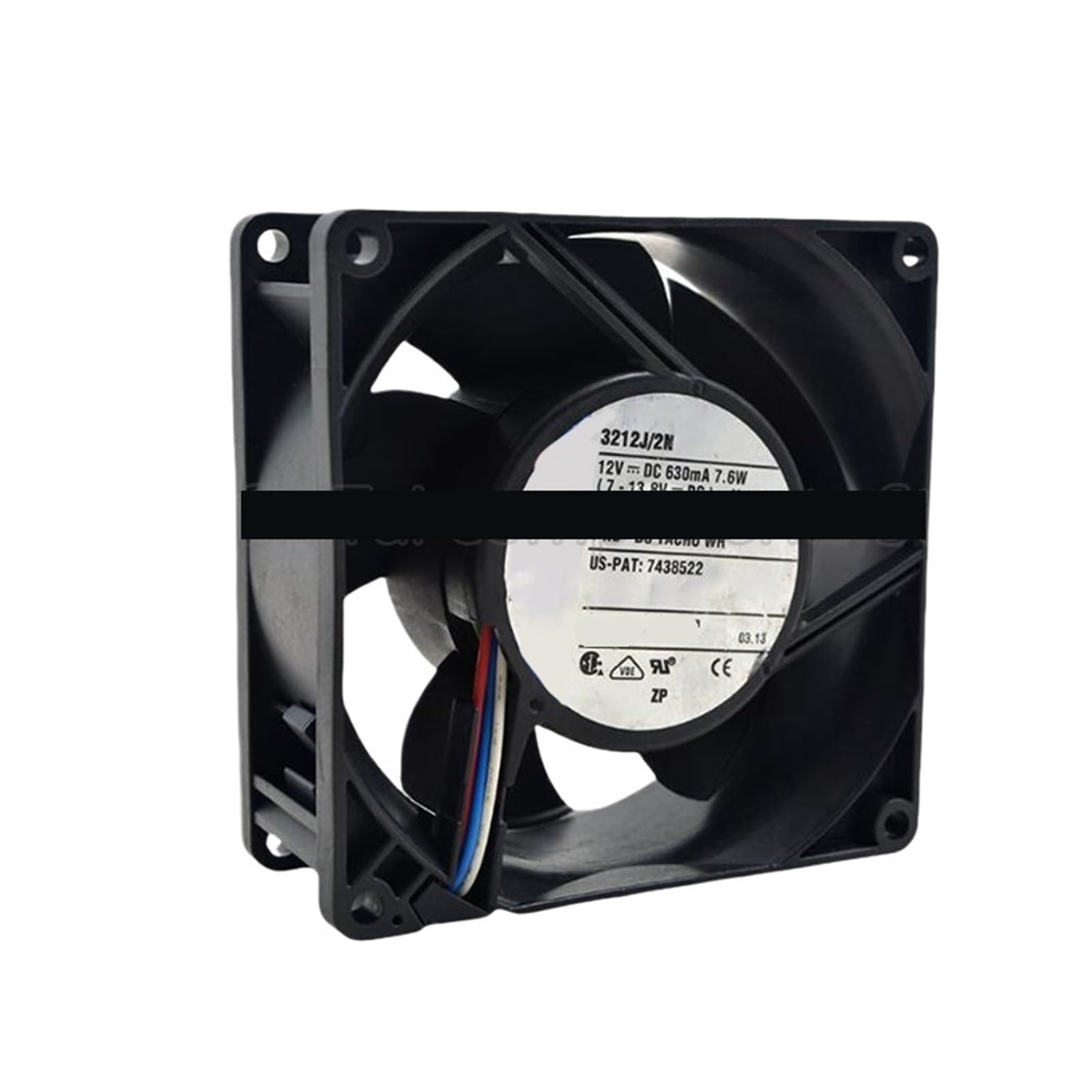 PEQYUACTE 3212J/2N 12V 7.6W Cooling Fan(With an iron shell)